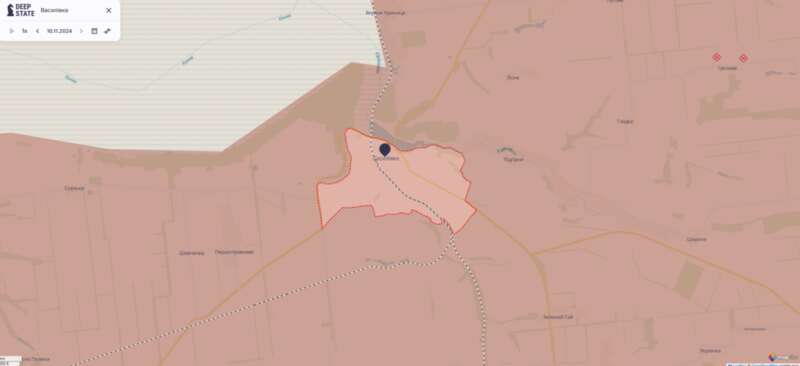 Василівка, підрив дамби, ЗС РФ