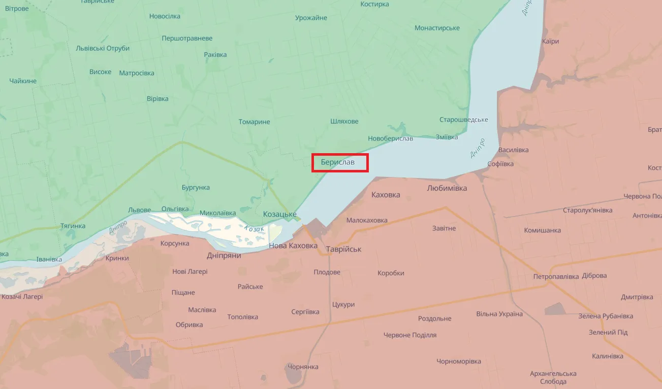 Occupiers attacked Beryslav with UAVs: two local women were injured dqxikeidqxitkant