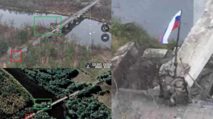 Soldiers of the Russian Federation established a tricolor on the border with Chernihiv region: the SBGSU clarified the situation dqxikeidqxitkant