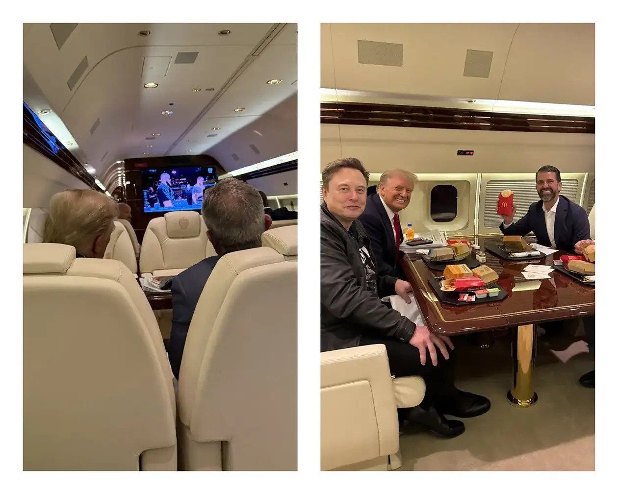 Вместе с Илоном Маском. Трамп выполнил обещание на UFC 309. Видео dqxikeidqxitkant