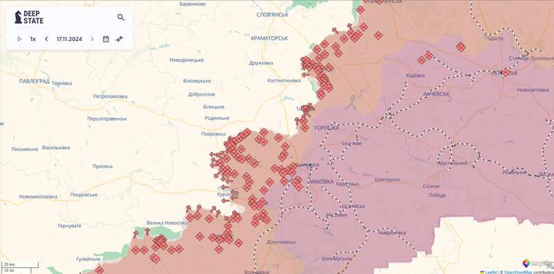 ЗСУ зупинили десятки ворожих атак на Покровському та Курахівському напрямках: у Генштабі розповіли про ситуацію