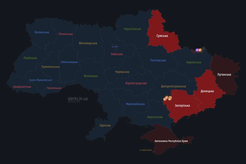 Україною шириться повітряна тривога: ворог запустив dqxikeidqxitkant