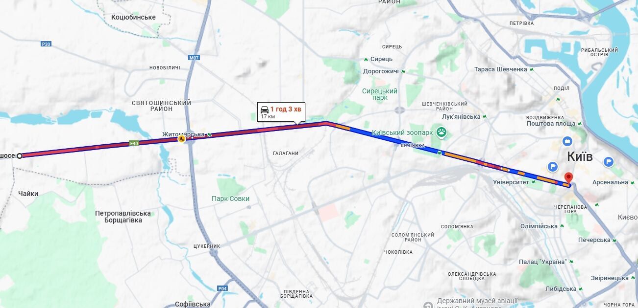 У Києві випав перший сніг та спровокував численні затори. Фото та відео