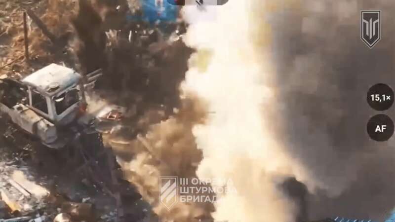 Warriors of the Third Assault Brigade hunted down a hidden tank and self-propelled artillery unit of the occupiers in the Kharkiv region. Video