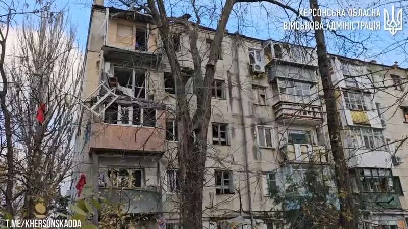 Shelling of Kherson and the region continues: as a result of Russian terror, a woman was killed, many injured, a hospital was damaged. Video
