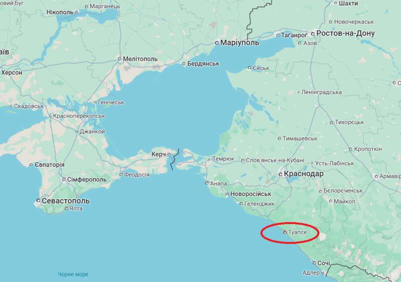 У Туапсе скаржаться на серію вибухів через атаку безпілотників dqxikeidqxitkant