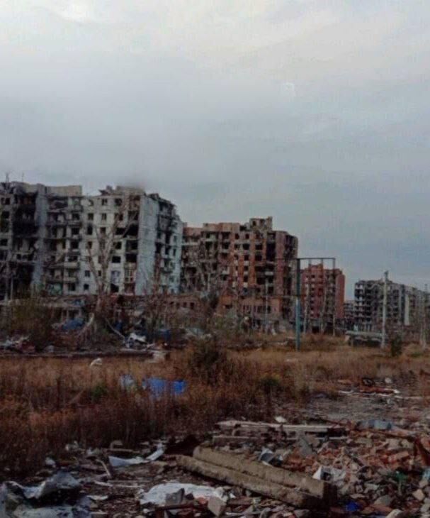 Ruins: Photos show what Bakhmut looks like now, ravaged by the occupiers. Photo