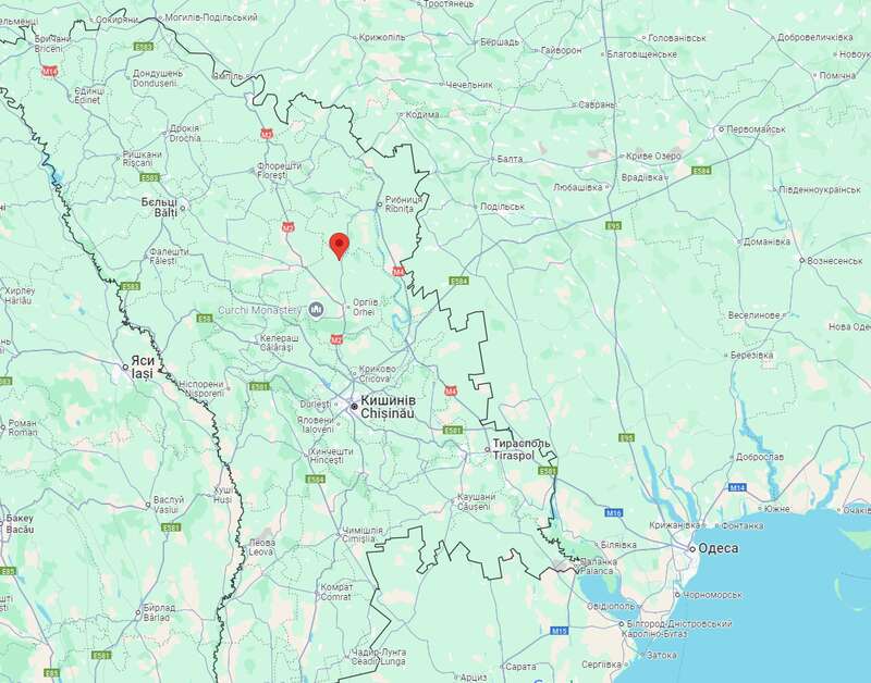 В Молдове нашли обломки неизвестного дрона: полиция проводит расследование. Фото dqxikeidqxitkant