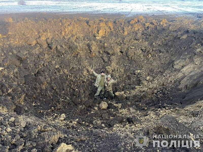 Fell in the field: in Zhytomyr region, explosives experts neutralized the warhead of a Russian missile. Photo