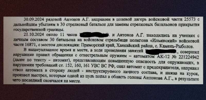 У Росії лейтенант розстріляв строковика, який відмовлявся їхати на dqxikeidqxitkant