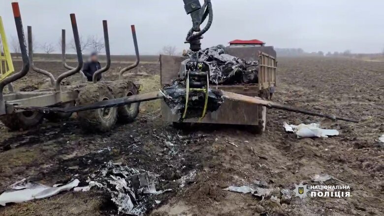 залишки ракети на Буковині