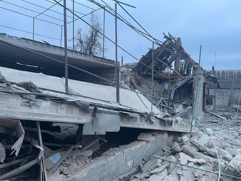 Attack on Nikopol district on December 7