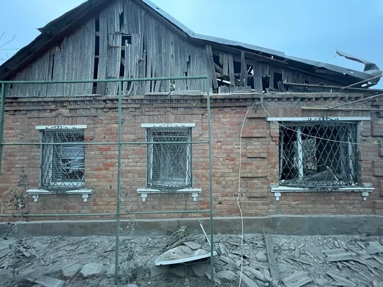 Attack on Nikopol district on December 7