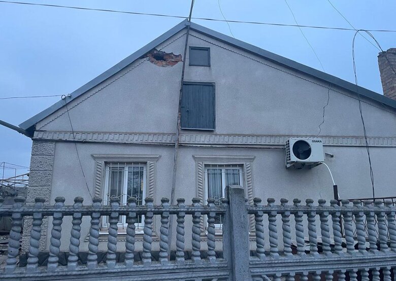 Attack on Nikopol district on December 7