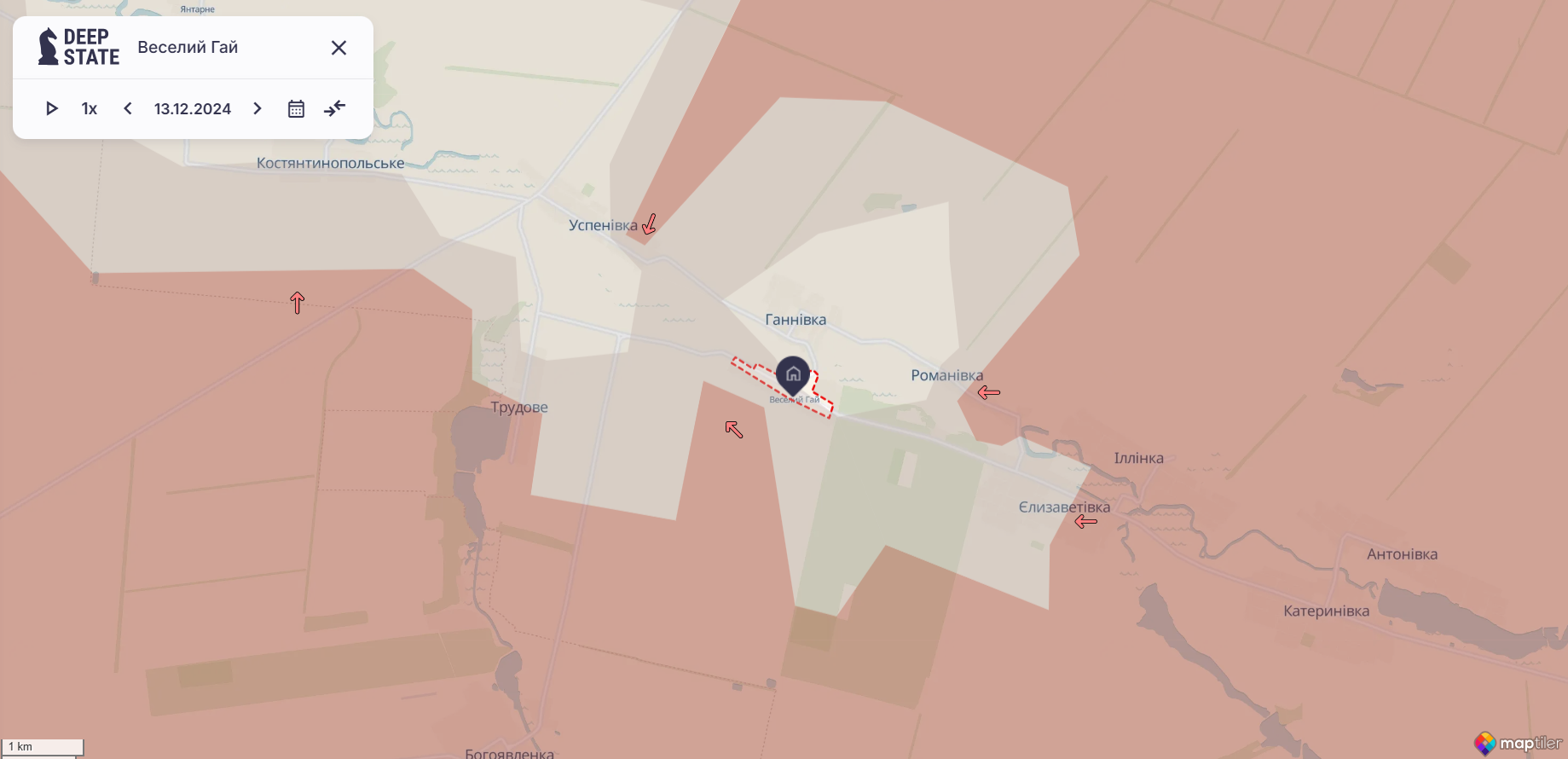 Армія Росії захопила нові населені пункти навколо Успенівки на Донеччині: оновлена карта dqxikeidqxiqqeant