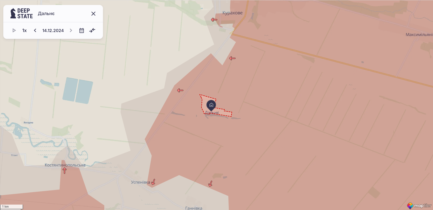 Армия России захватила новые населенные пункты вокруг Успеновки на Донетчине: обновленная карта