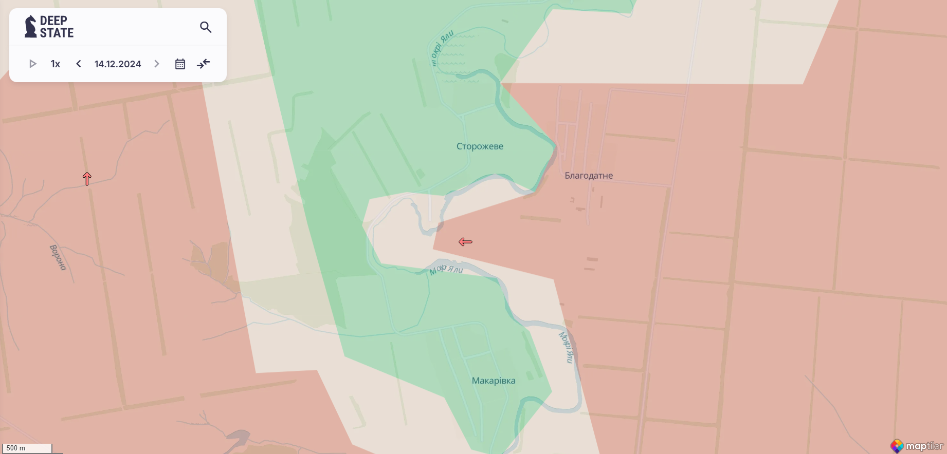 Армія Росії захопила нові населені пункти навколо Успенівки на Донеччині: оновлена карта