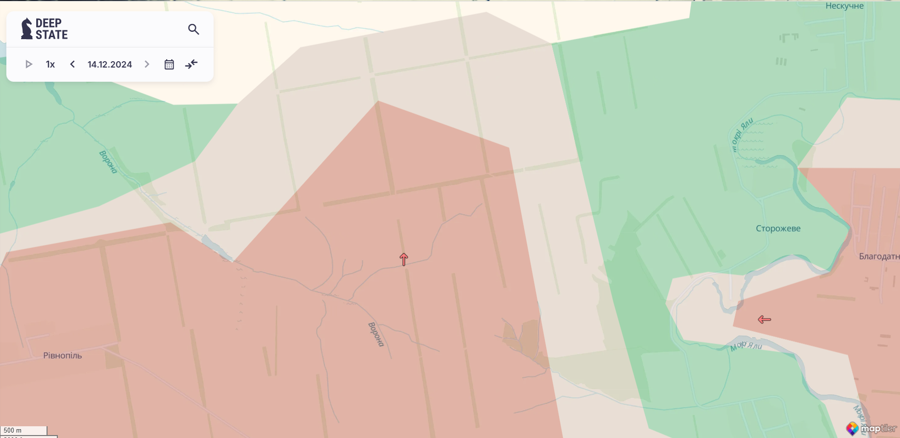 Армія Росії захопила нові населені пункти навколо Успенівки на Донеччині: оновлена карта