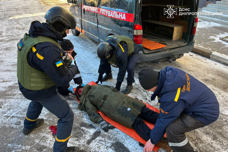 Woman injured in Nikopol