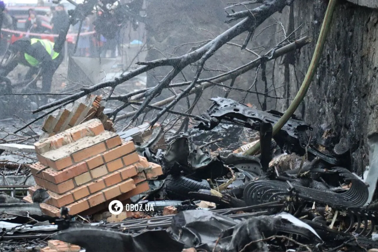 Damaged buildings and broken windows: consequences of the Russian shelling of Kyiv in the Holosiivskyi district. Photo report and video