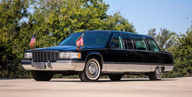 Cadillac Fleetwood Brougham, лимузин Cadillac, Билл Клинтон, авто Билла Клинтона dqxikeidqxitkant