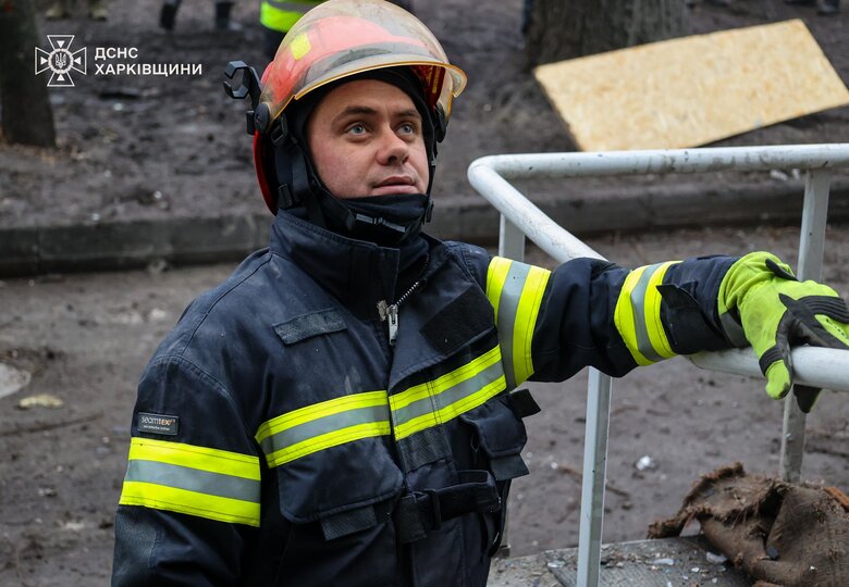 Emergency work after drone attack completed in Kharkiv