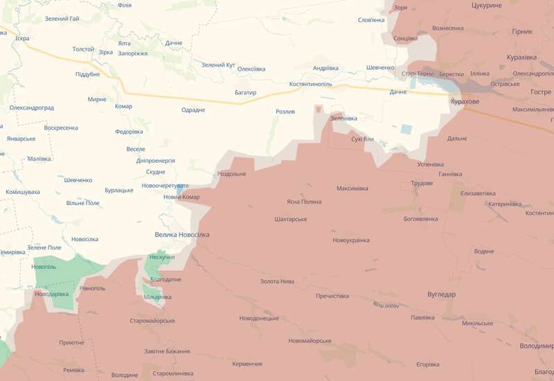 За добу на фронті відбулося 186 бойових зіткнень: у Генштабі розповіли, де проводить штурми ворог. Карта