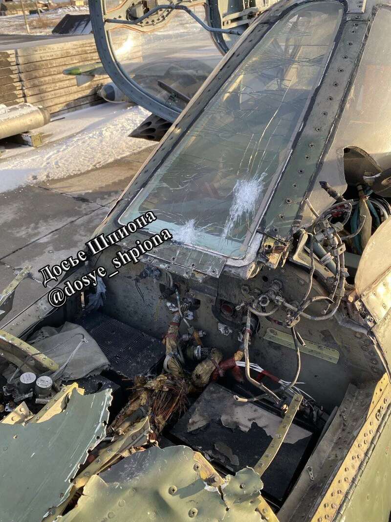 In Donetsk region, a Russian Su-25 collided with a ZALA drone: data on the consequences appeared. Photo