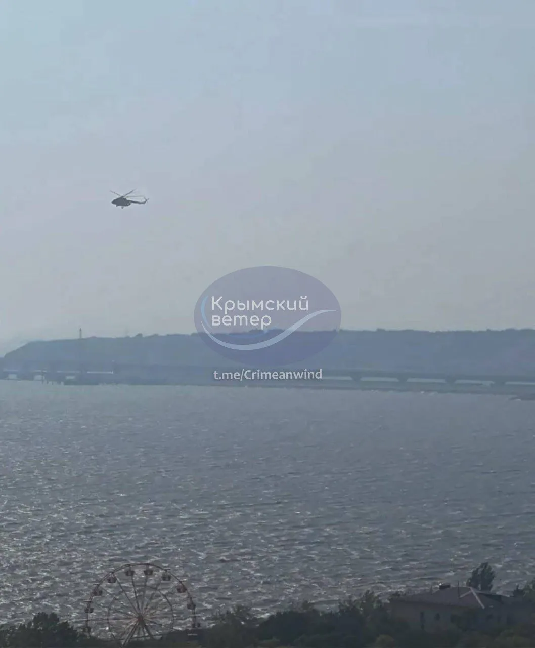 Над Керченским проливом зафиксировали повышенную активность военных вертолетов РФ. Фото dqxikeidqxitkant