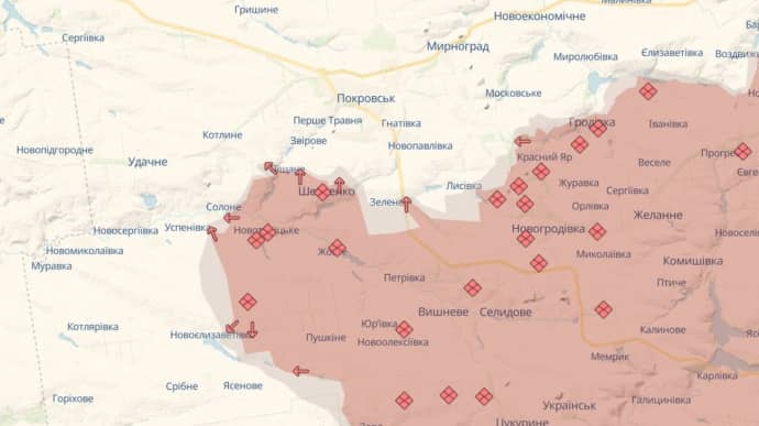 DeepState: The Enemy Occupied Novoolenivka and Storozheve dqxikeidqxitkant