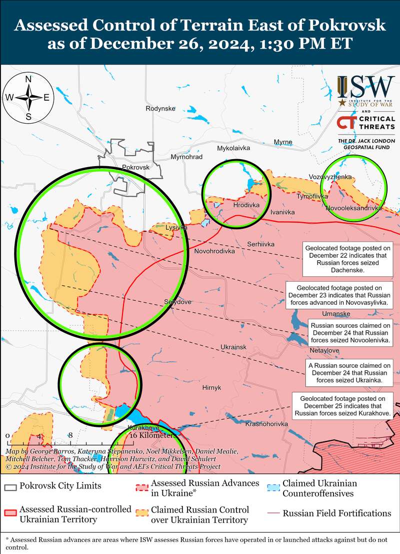 Россияне вероятно захватили город Курахово в Донецкой области, - ISW dqxikeidqxiqqeant
