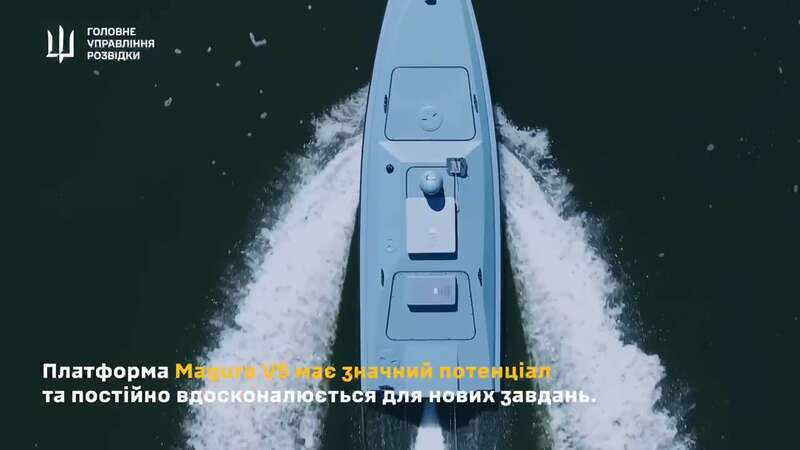 Перший у світі безпілотник, що знищив військовий корабель: в ГУР показали роботу ударного морського дрона Magura V5. Відео dqxikeidqxitkant