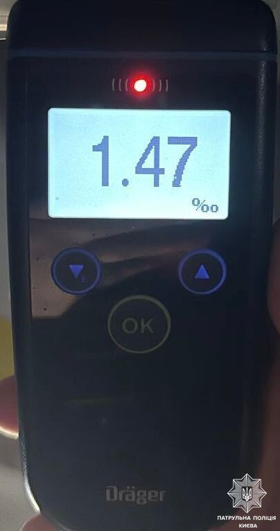 В Киеве п’яний водій на швидкості врізався у легковик. Подробиці ДТП та фото