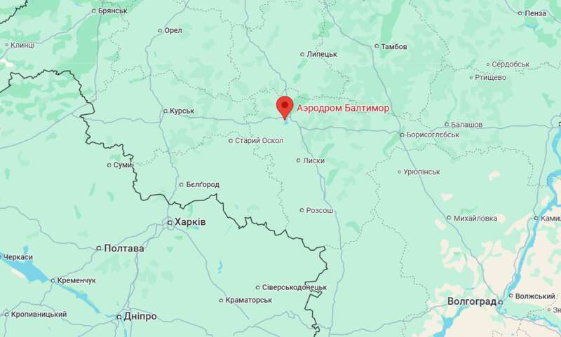 У Росії заявили про атаку на аеродром "Балтімор" у Воронежі dqxikeidqxitkant