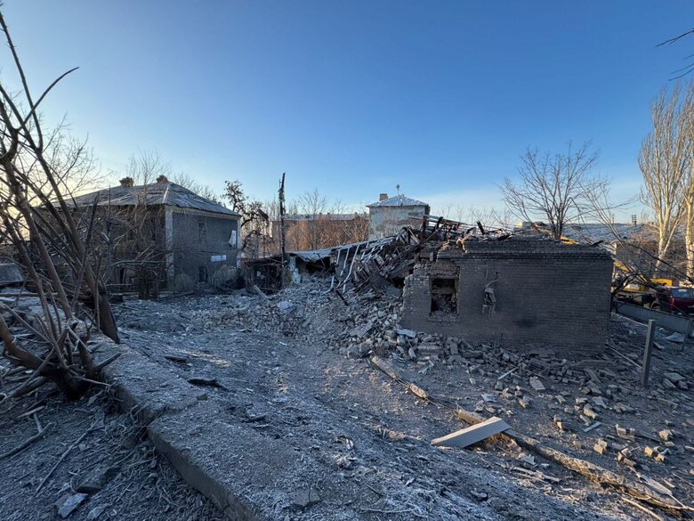 Consequences of shelling in Donetsk region on January 5, 2025