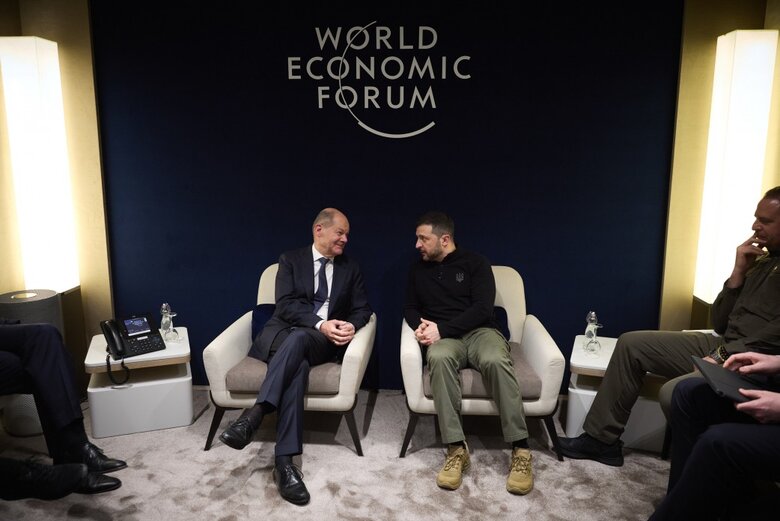 У Давосі Зеленський провів зустріч із Шольцом dqxikeidqxiqqeant