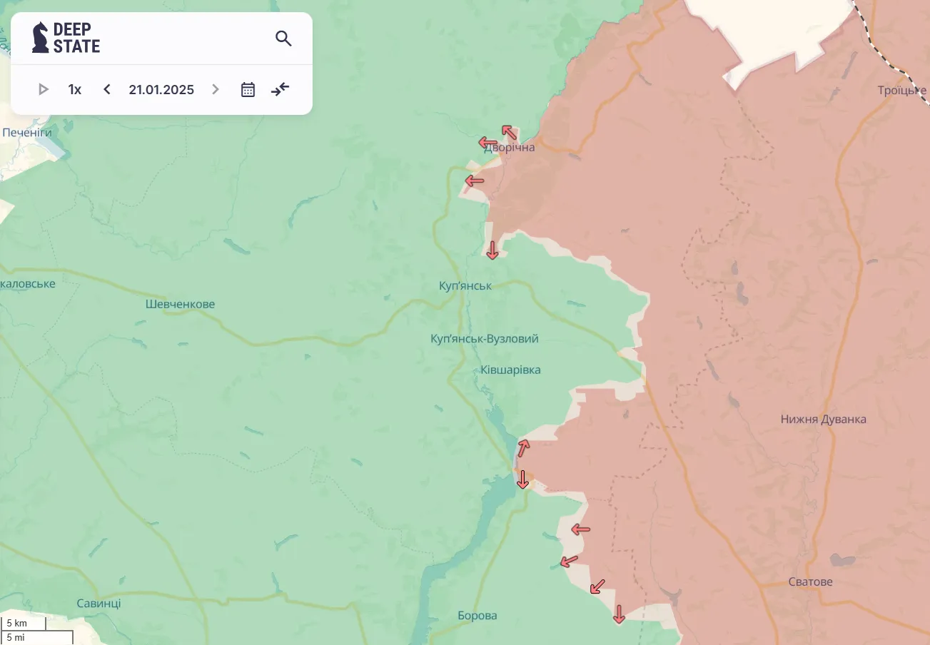Сили оборони зупинили понад 60 атак на Покровському напрямку: у Генштабі розповіли про ситуацію. Карта