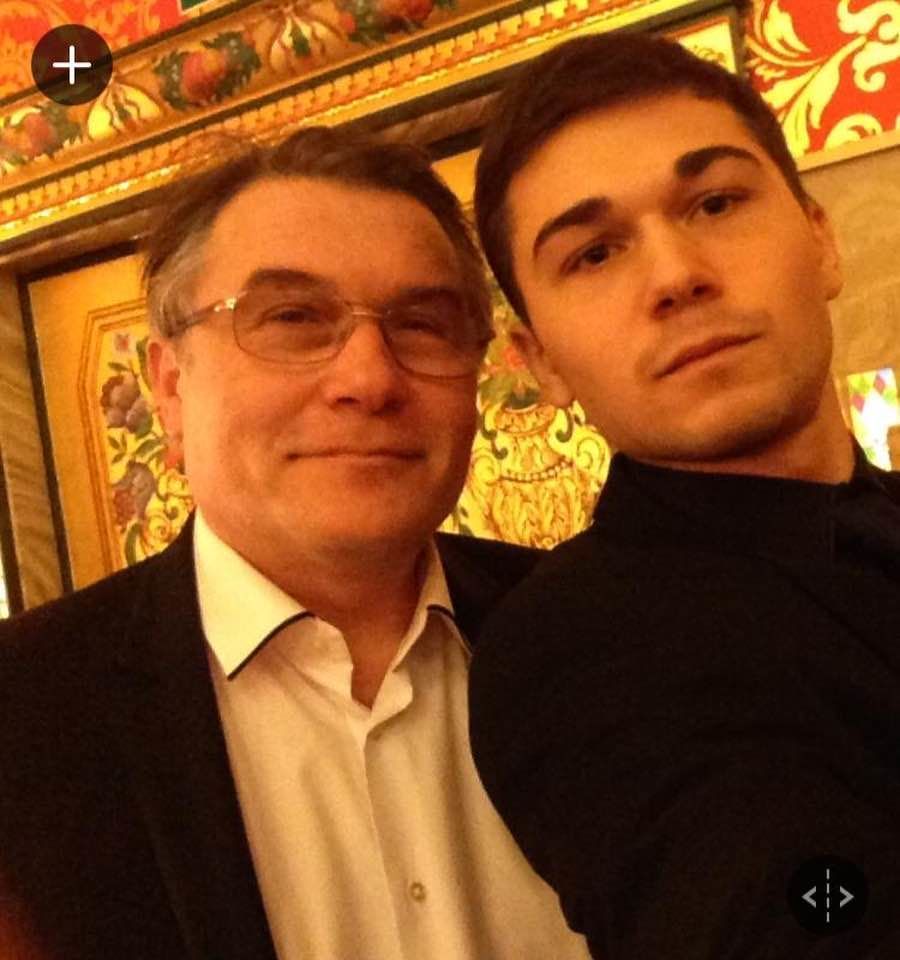 Олексій Кирющенко з сином / ©