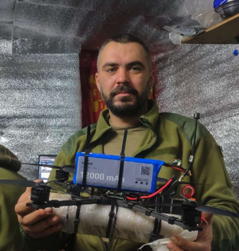Poltava resident Vyacheslav. Photo: 128th brigade of Territorial Defense of the Armed Forces of Ukraine dqxikeidqxitkant