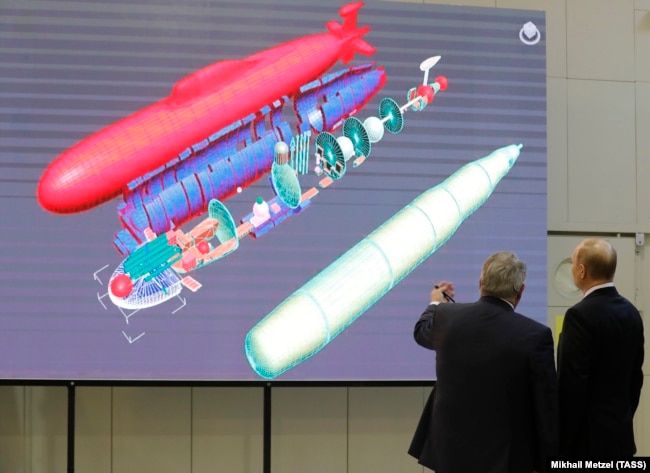 Владимир Путин и Михаил Ковальчук в Курчатовском институте