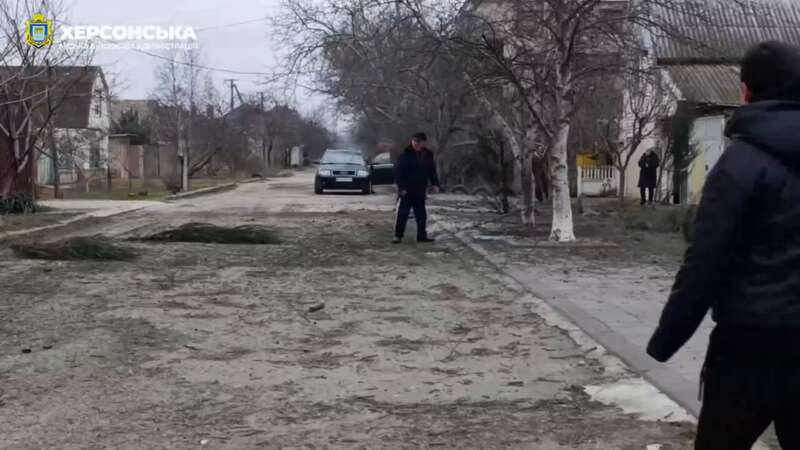 Occupants attacked Kherson in the morning, among the injured is a child. Video dqxikeidqxiqqeant