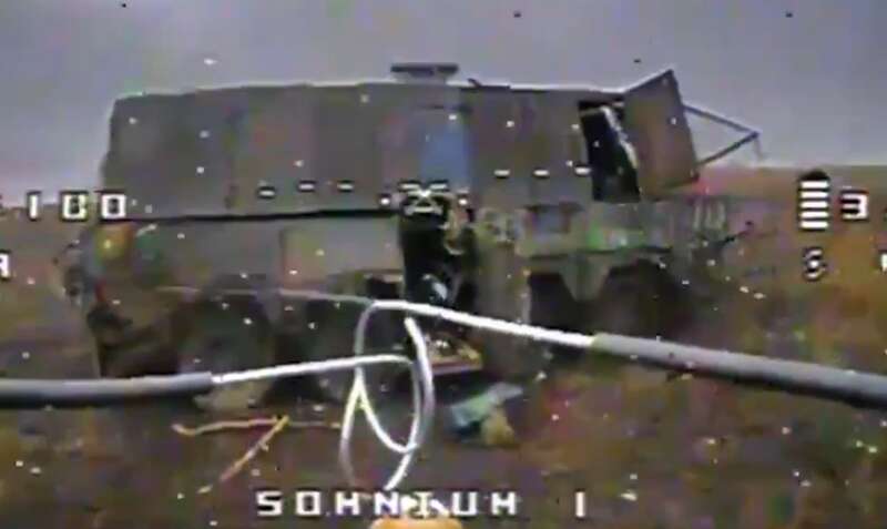 Ukrainian border guards crushed enemy equipment in the Kramatorsk direction. Video dqxikeidqxitkant