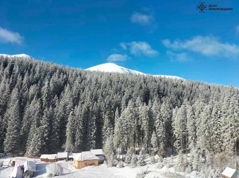 Урочище Заросляк погода в Карпатах сегодня