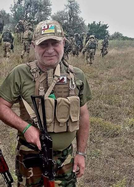 Грузинский доброволец Леван Паркая погиб на войне в Украине. Фото dqxikeidqxiqqeant
