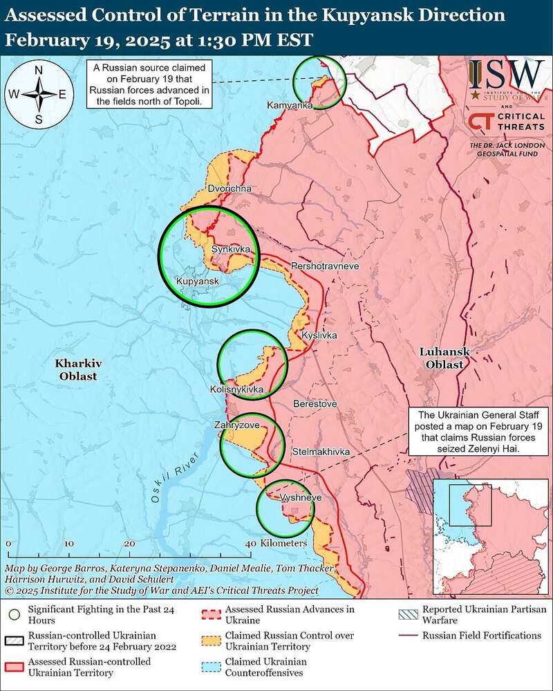 In the Kursk region, the occupiers carried out 201 artillery attacks: the General Staff reported on the situation at the frontline