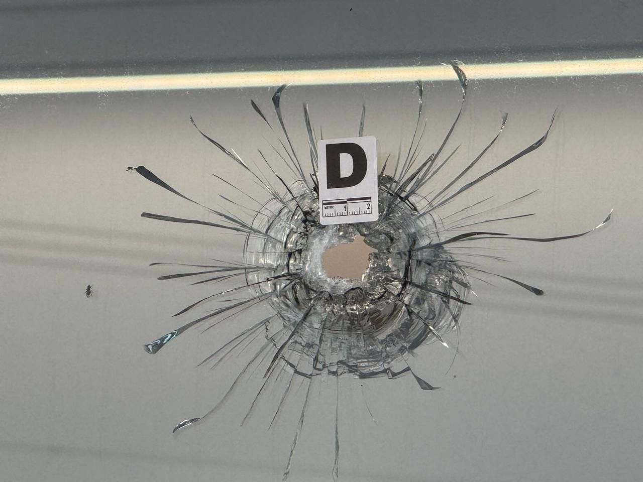 Следы от пуль, оставленные протестующими в знак памяти dqxikeidqxitkant