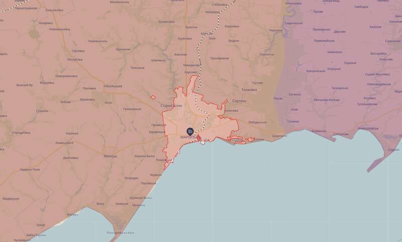 Біля Маріуполя зафіксували критичне обміління водосховища. Фото