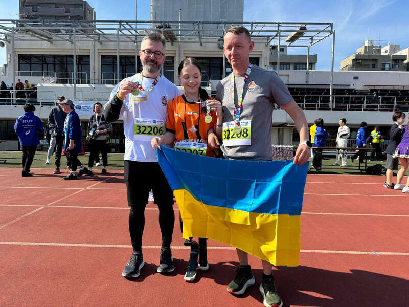 Українка пробігла марафон