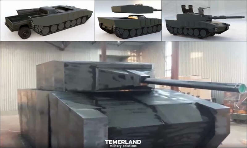 танк приманка , дрони , танки