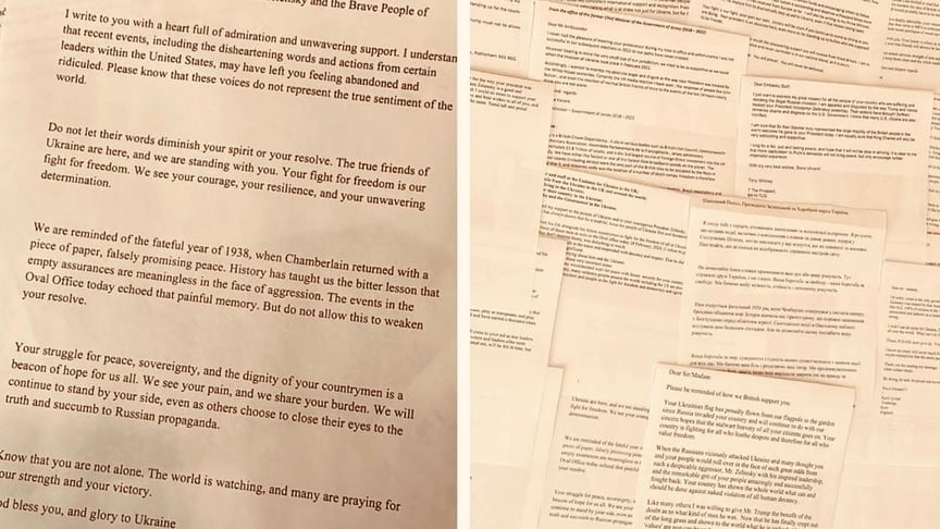 Листи, надіслані британцями до посольства України dqxikeidqxiqqeant